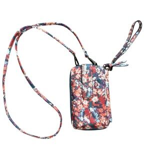 Jacqui RFID Blocking Floral Wallet Crossbody Wristlet